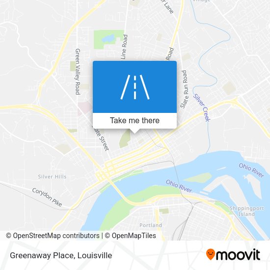 Mapa de Greenaway Place