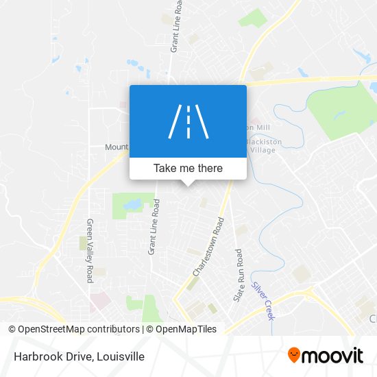 Harbrook Drive map