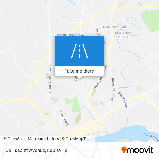 Jollissaint Avenue map