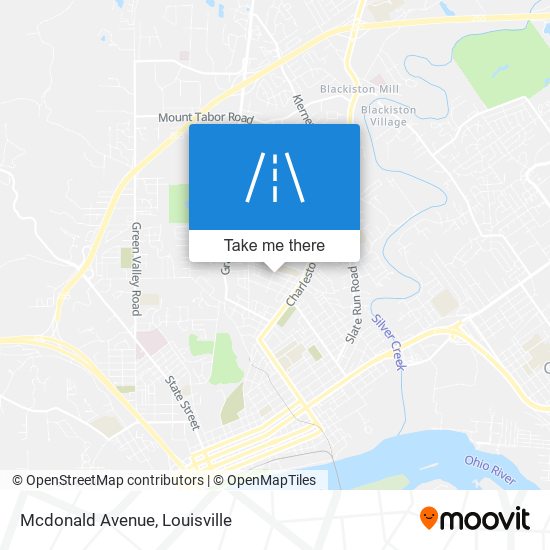 Mcdonald Avenue map