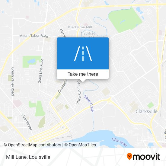 Mapa de Mill Lane