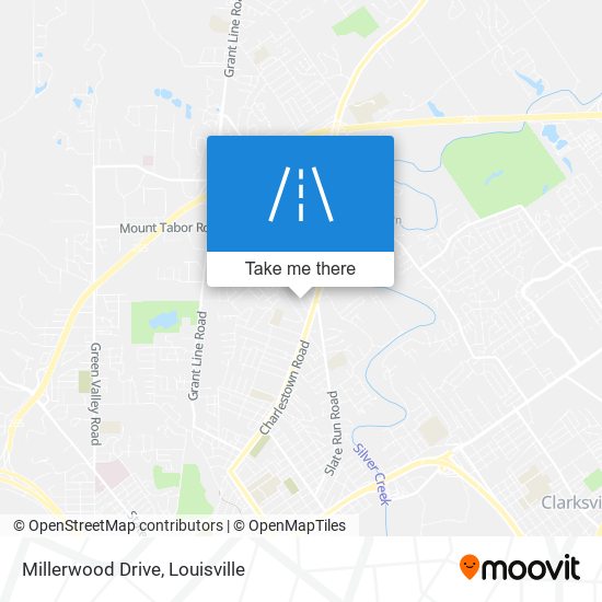 Millerwood Drive map