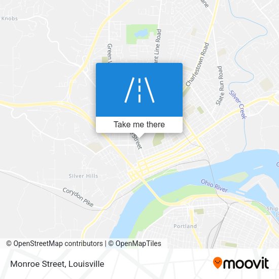 Mapa de Monroe Street