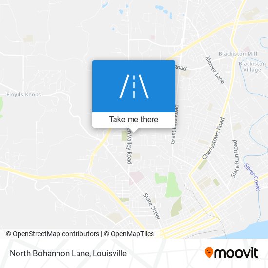 North Bohannon Lane map