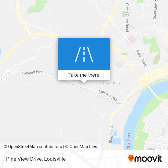 Mapa de Pine View Drive