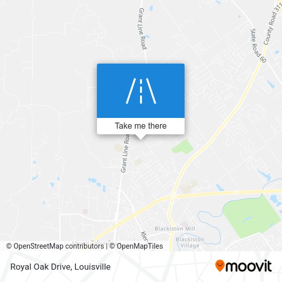 Mapa de Royal Oak Drive