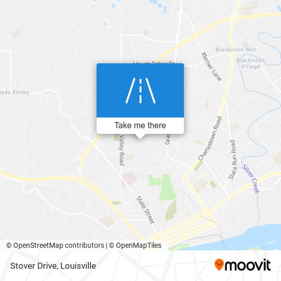 Stover Drive map