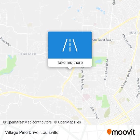Village Pine Drive map