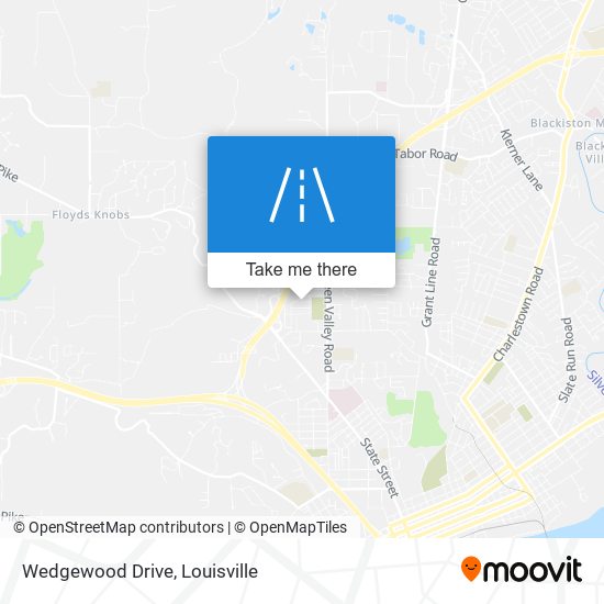 Wedgewood Drive map