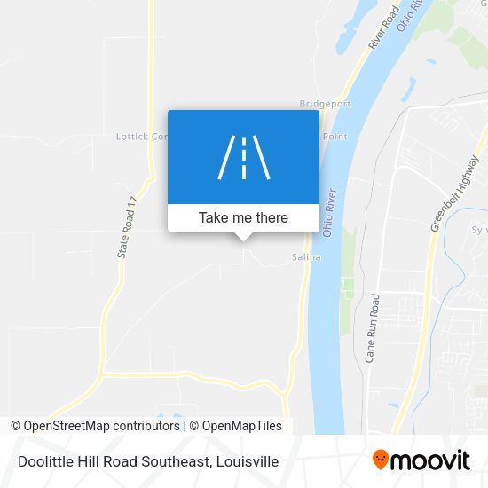 Mapa de Doolittle Hill Road Southeast