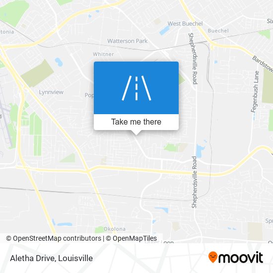 Aletha Drive map