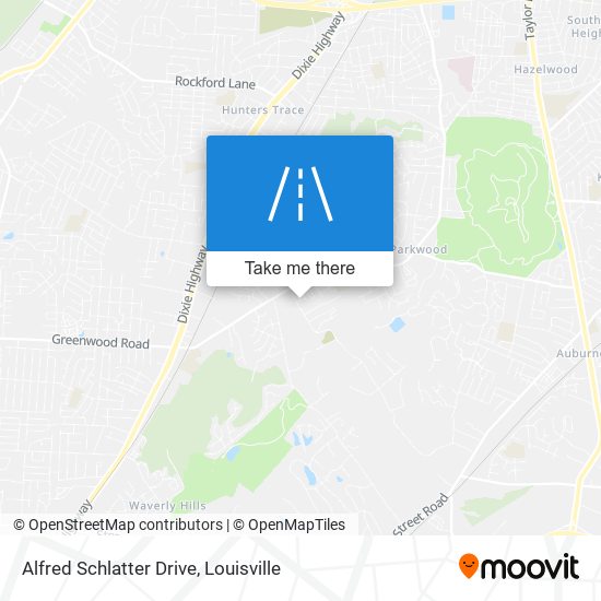 Alfred Schlatter Drive map