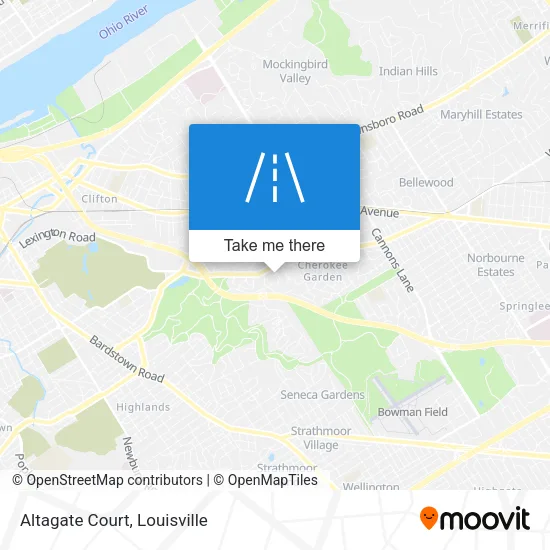 Altagate Court map