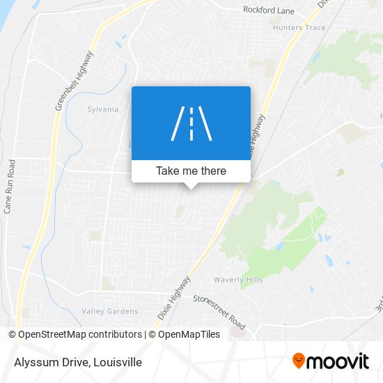 Mapa de Alyssum Drive
