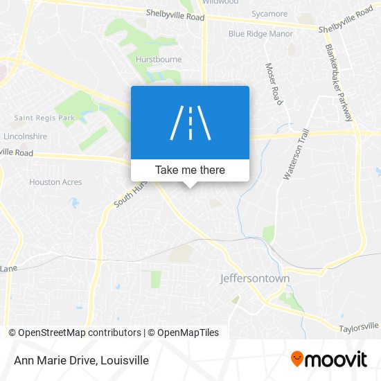 Ann Marie Drive map