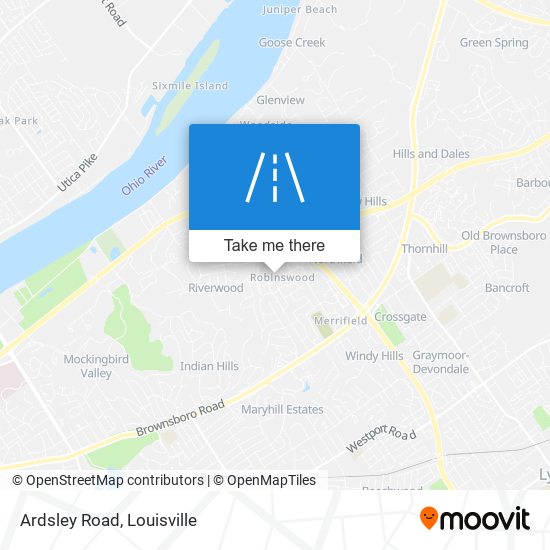 Ardsley Road map