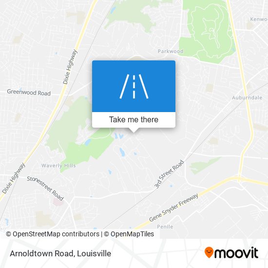 Arnoldtown Road map