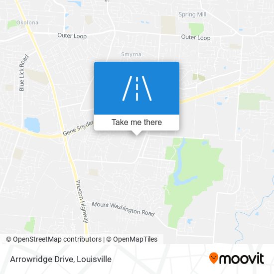 Arrowridge Drive map