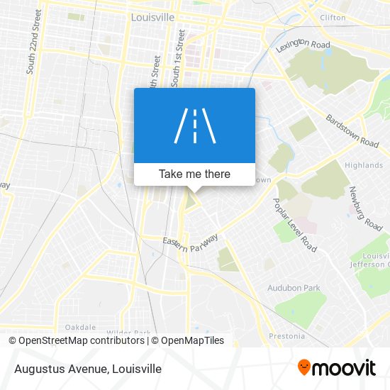 Mapa de Augustus Avenue