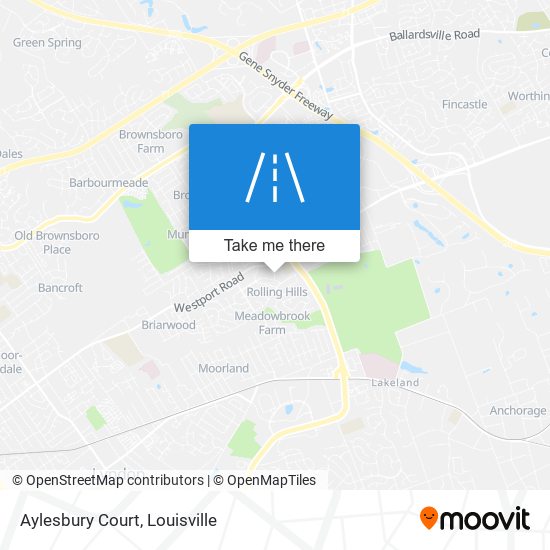 Aylesbury Court map