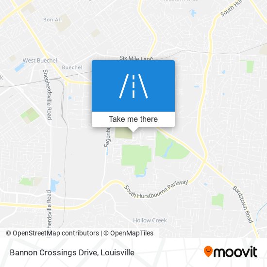Bannon Crossings Drive map