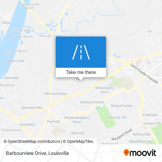 Barbourview Drive map