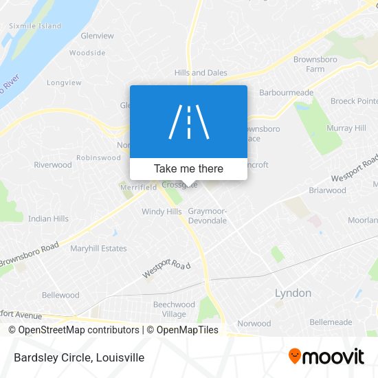 Bardsley Circle map