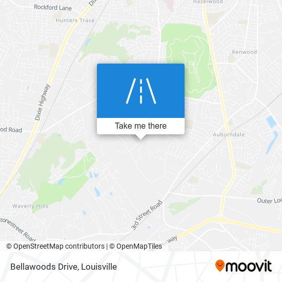 Bellawoods Drive map