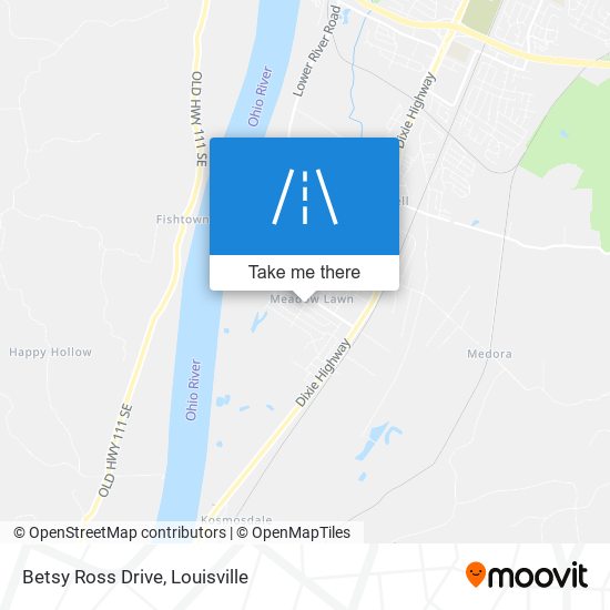 Betsy Ross Drive map