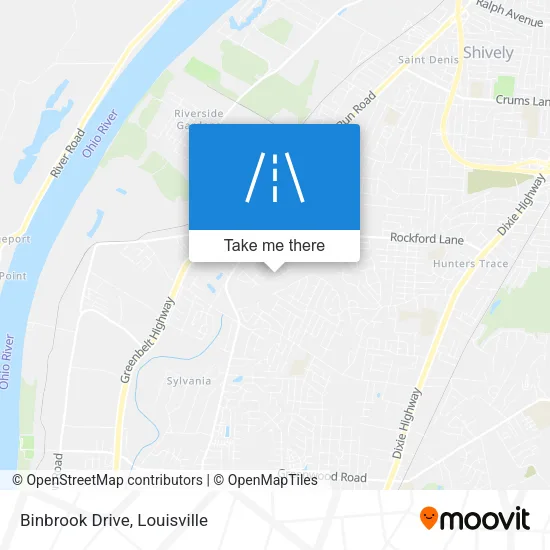 Binbrook Drive map
