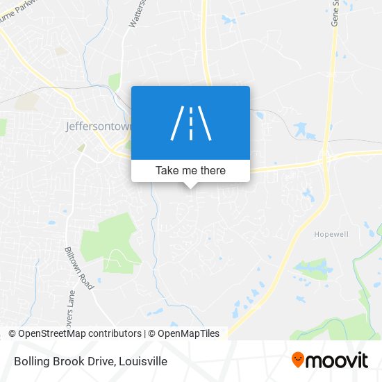 Mapa de Bolling Brook Drive