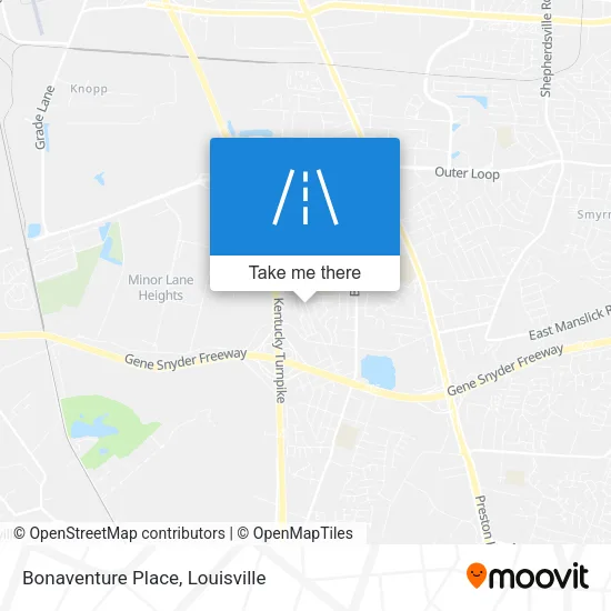Bonaventure Place map