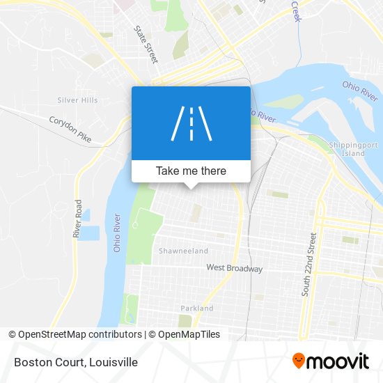 Boston Court map