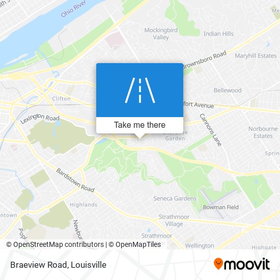 Braeview Road map