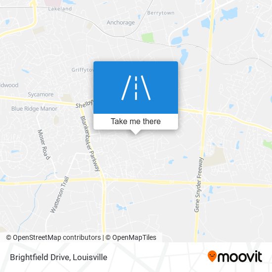 Brightfield Drive map