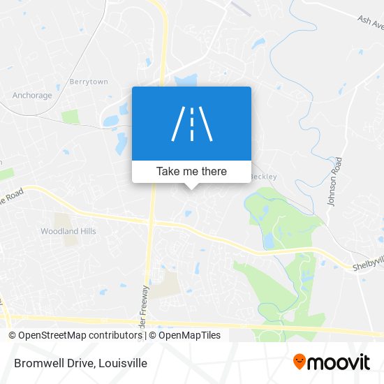 Bromwell Drive map