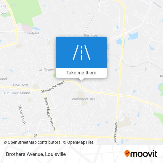 Brothers Avenue map