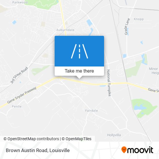 Mapa de Brown Austin Road