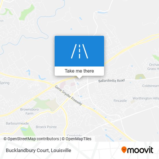 Bucklandbury Court map