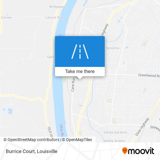 Burrice Court map