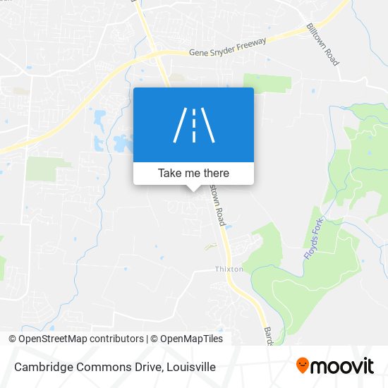 Cambridge Commons Drive map