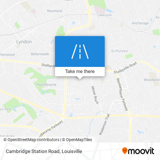 Cambridge Station Road map