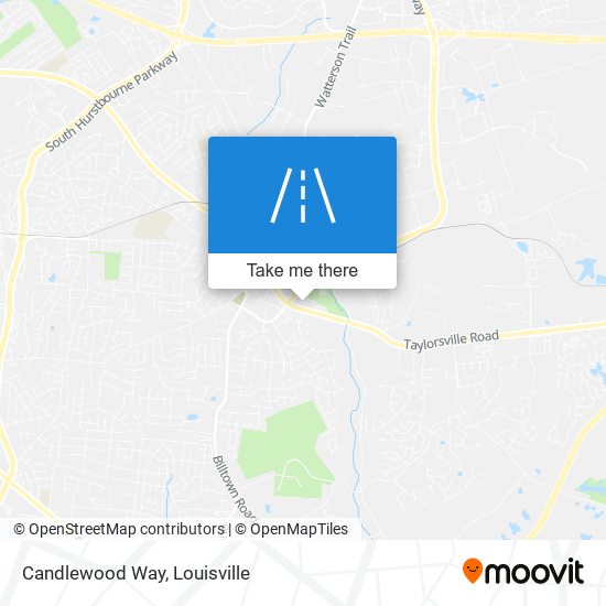 Candlewood Way map