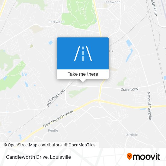 Candleworth Drive map