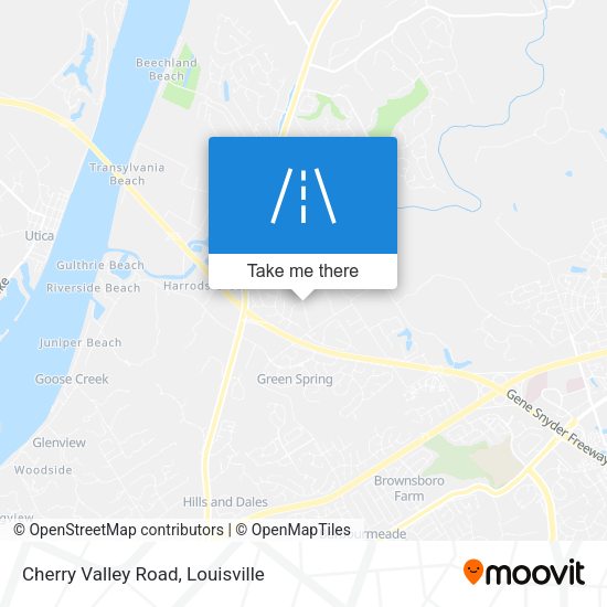Mapa de Cherry Valley Road