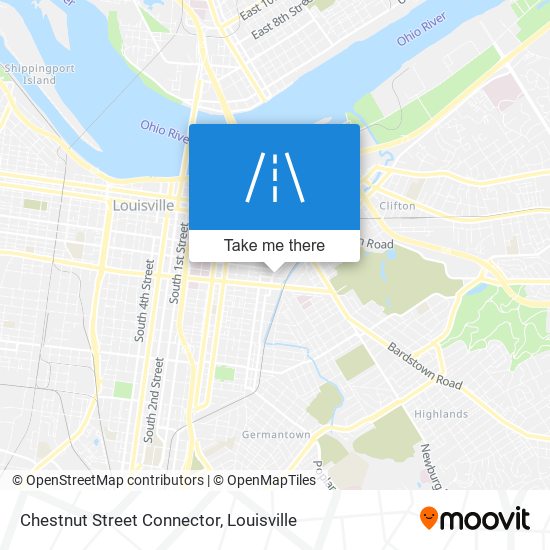 Chestnut Street Connector map