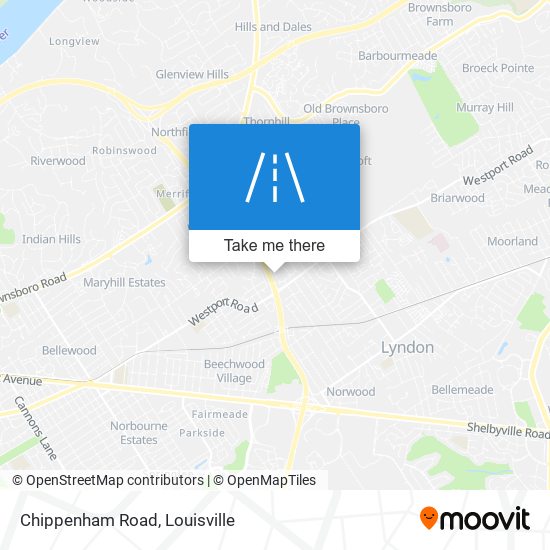 Mapa de Chippenham Road