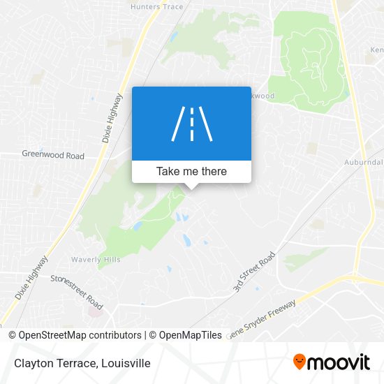 Clayton Terrace map
