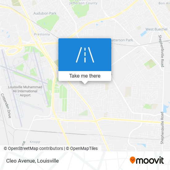 Mapa de Cleo Avenue