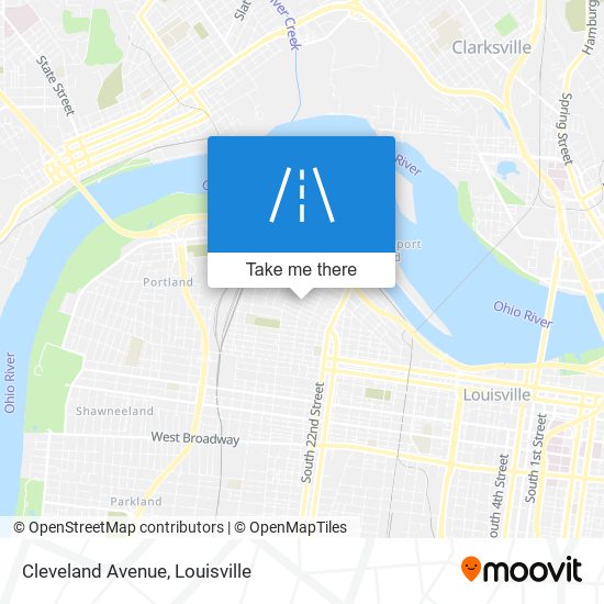 Cleveland Avenue map